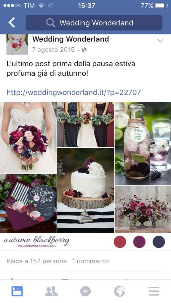 Chi ha scelto marsala e rosa come colori? - 1