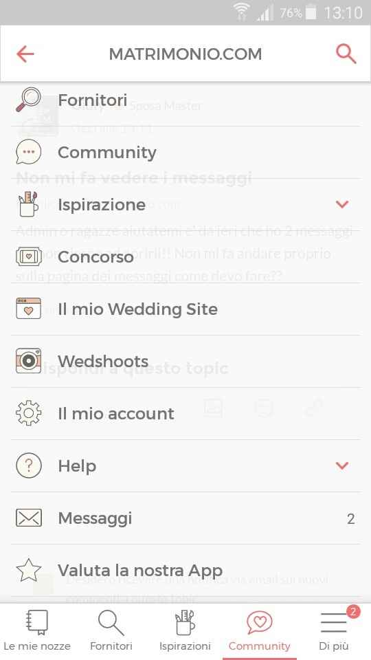Non mi fa vedere i messaggi - 1