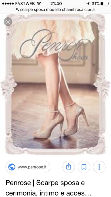 Le mie scarpe di nozze 😍 - 2