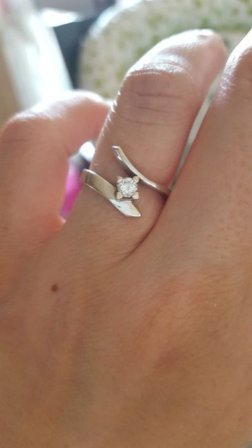 E ora mostraci una foto del tuo anello di fidanzamento! 12