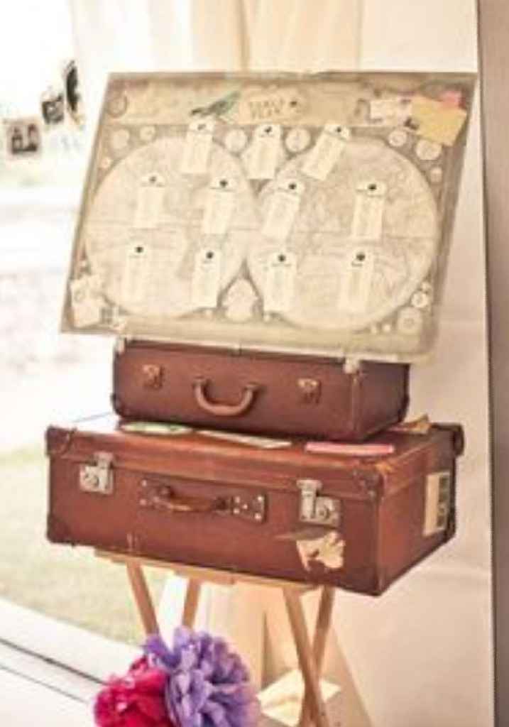 Tableau Mariage tema Viaggio. - 1