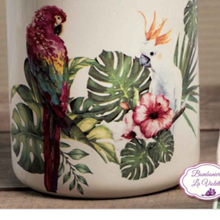 Bomboniere tema tropicale - 1