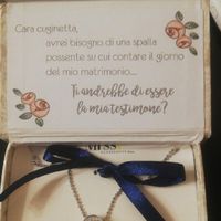 "Vuoi essere la mia Damigella/testimone?" - 1