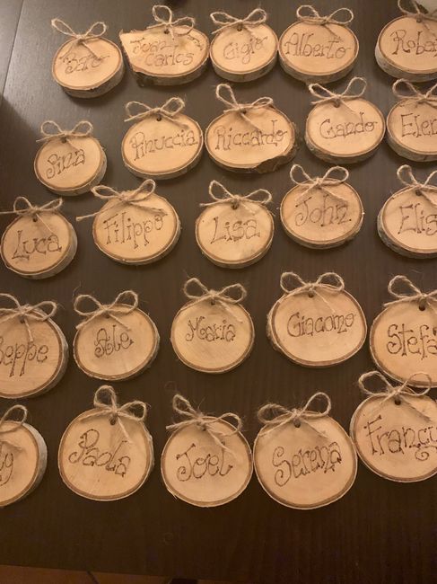 matrimonio segnaposto fai da te