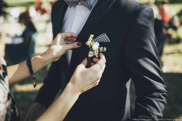 Look sposo: la boutonnière 2