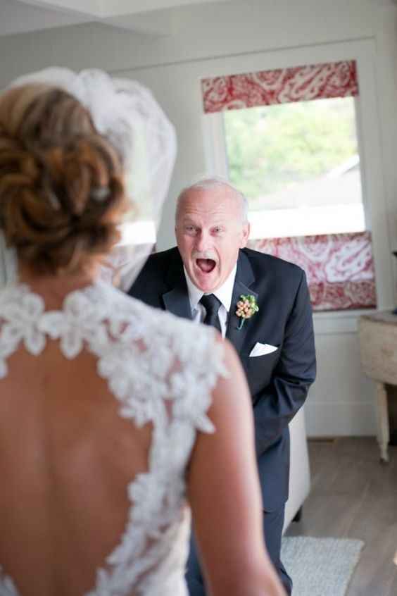 Papà ci sarà quando sceglierete il vostro abito da sposa?