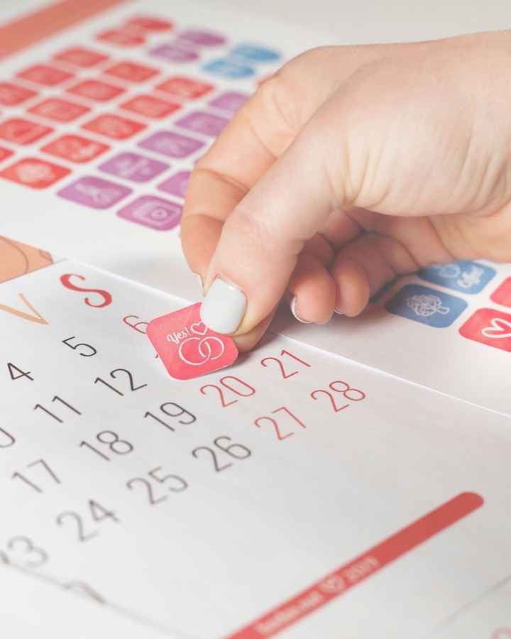 Ottieni gli sticker per il tuo calendario