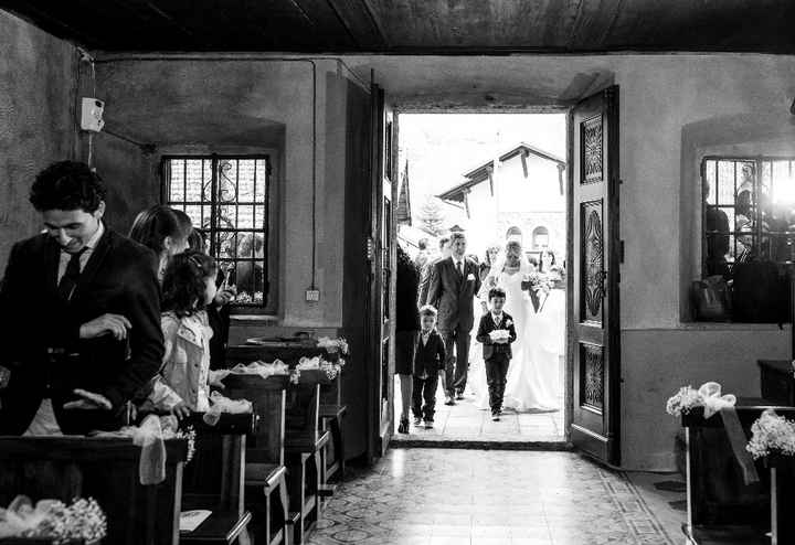 Entrada in chiesa