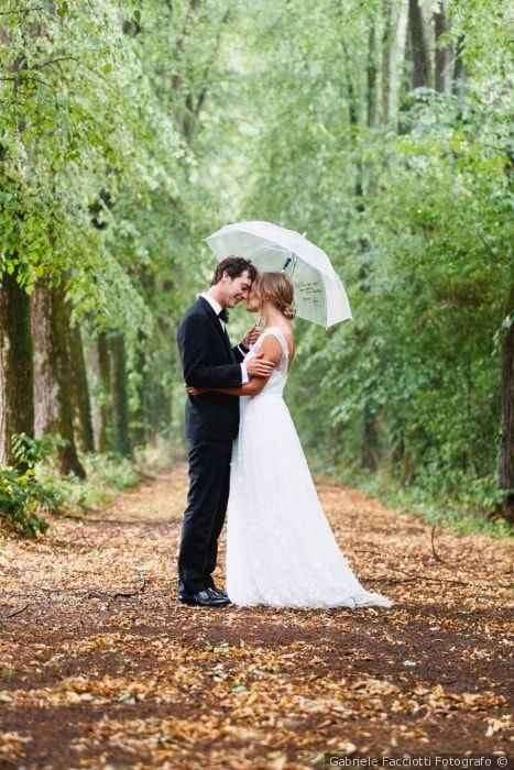 Sposa bagnata, sposa fortunata!