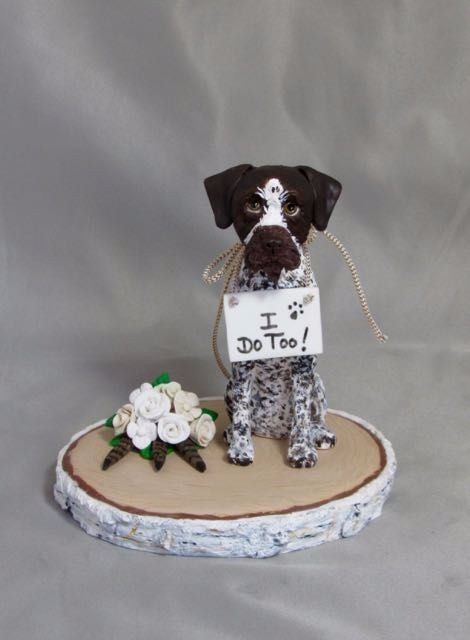 Cake topper con animale da compagnia