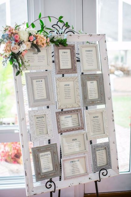 Tableau mariage