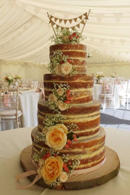Wedding cake alla crema