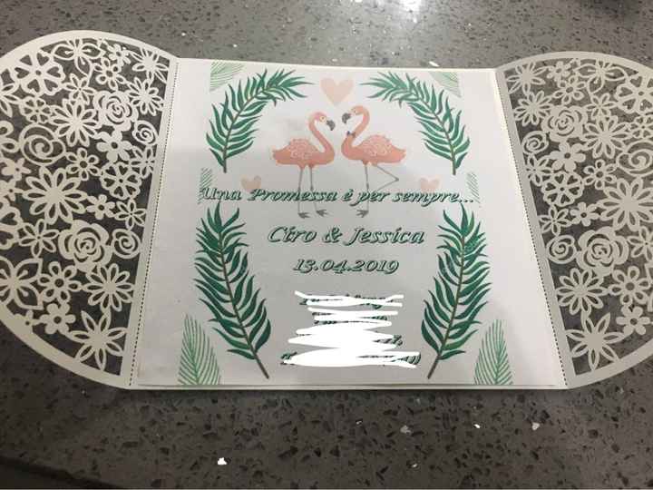 Partecipazioni promessa di matrimonio - 2