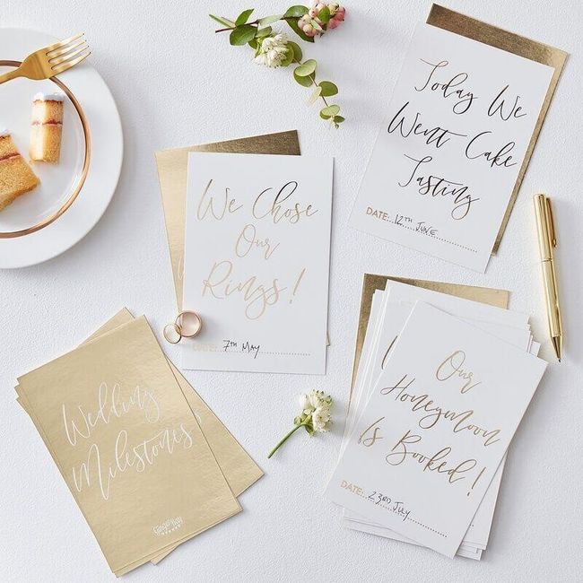 Le "milestone cards"- usanze wedding dal mondo (uk) 1