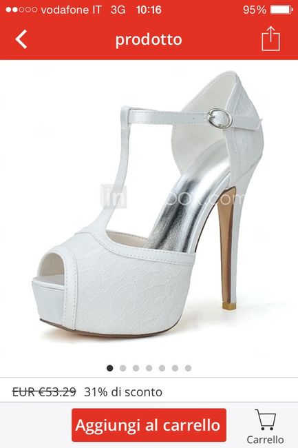 Quale scarpe da sposa avete scelto??? - 1