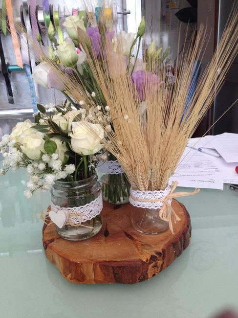 ** i miei centrotavola shabby** - 2