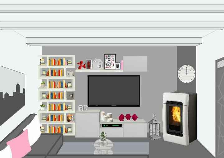 Parete attrezzata ikea - 1