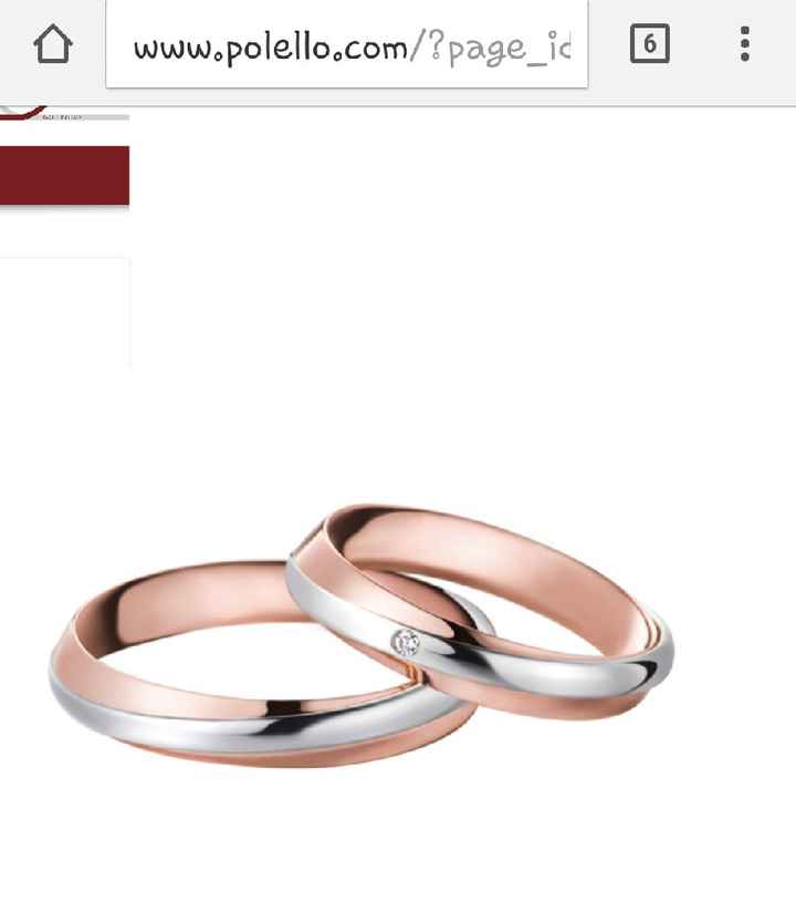 Fedi oro rosa - 1