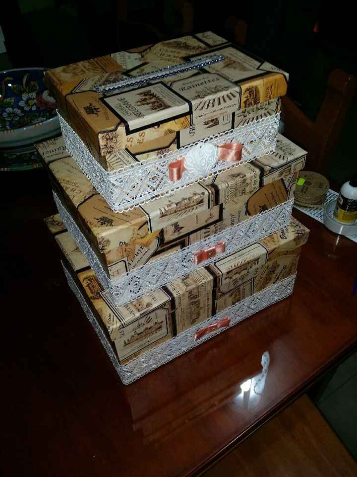 Torta porta buste - 1