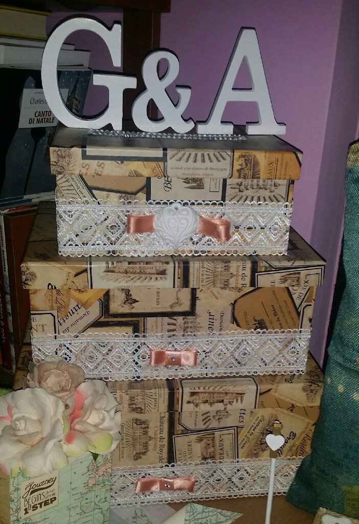 Torta porta buste - 2