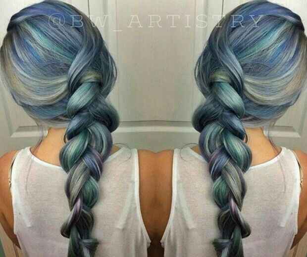 Acconciatura sposa: capelli blu?? - 3
