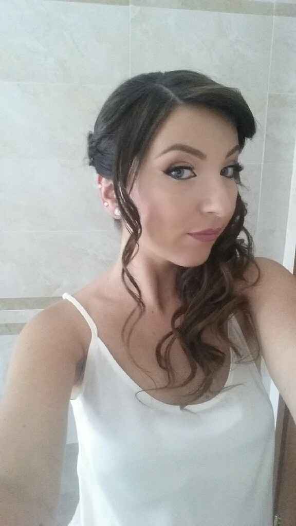 Il mio trucco e parrucco per il wedding day!! - 2