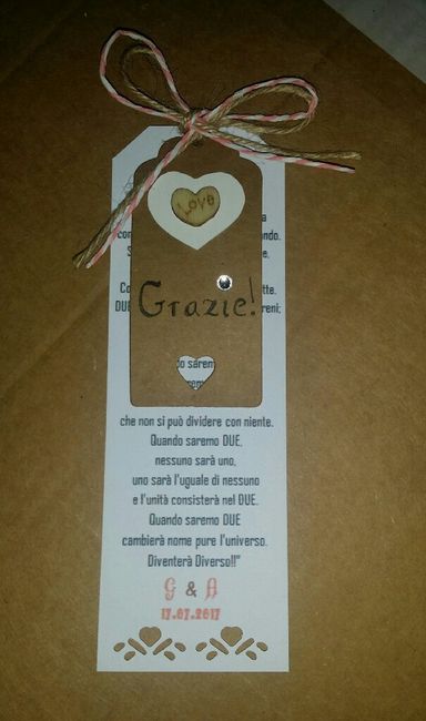 Biglietti ringraziamento? - Organizzazione matrimonio ...