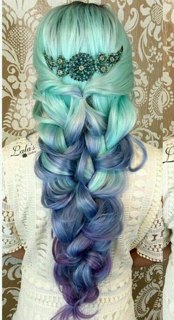 Acconciatura sposa: capelli blu?? - 1