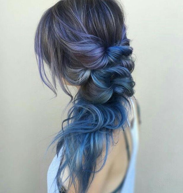 Acconciatura sposa: capelli blu?? - 2