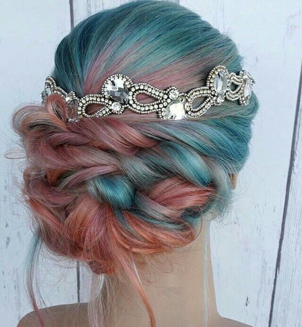 Acconciatura sposa: capelli blu?? - 5