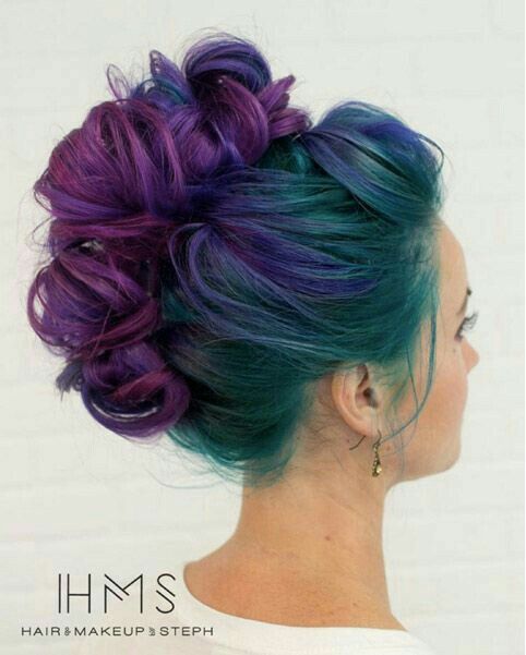 Acconciatura sposa: capelli blu?? - 7
