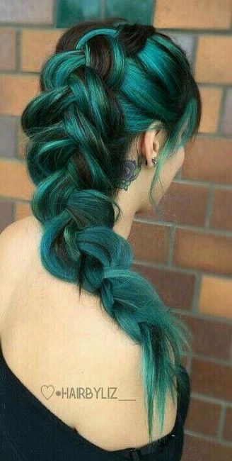 Acconciatura sposa: capelli blu?? - 8