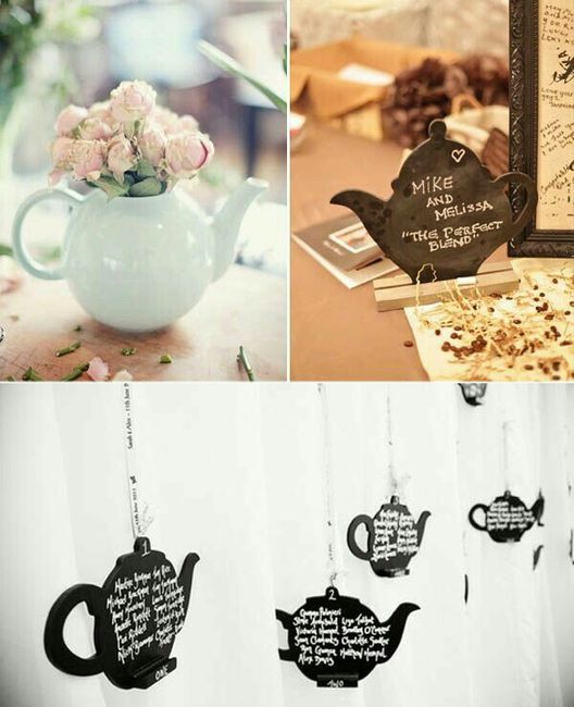 Tableau mariage tema the - 8