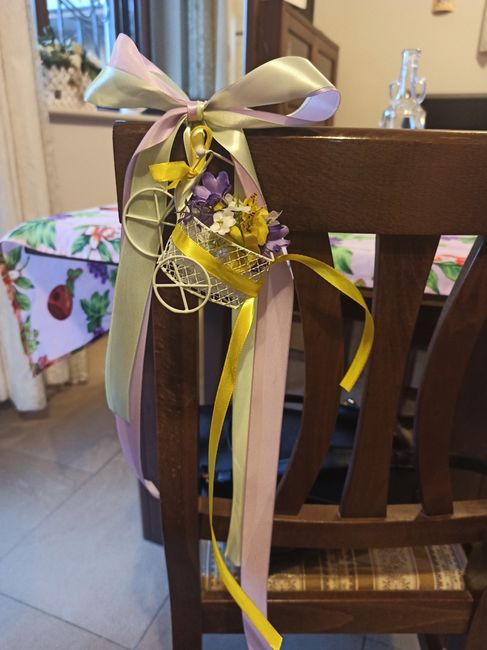 Allestimento sedie 1