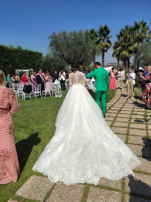 Coda abito da sposa 5