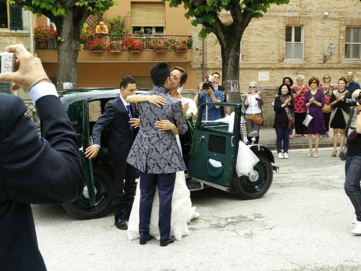 La reazione di Fm quando si arriva in chiesa - 2