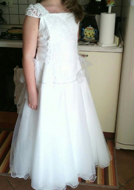 Vestito damigella. - 1