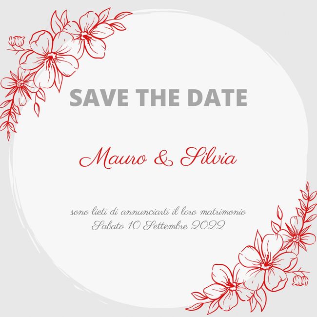 Voi farete i save the date? - 1