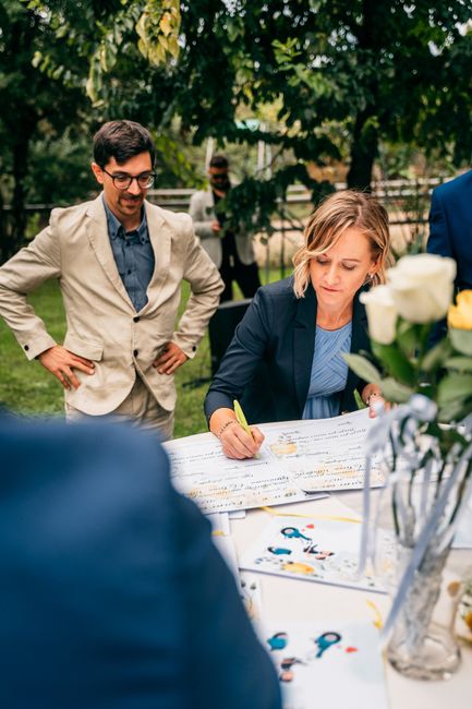 Libro per far firmare sul rito sibolico 1