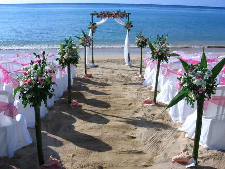 Matrimonio on the beach!