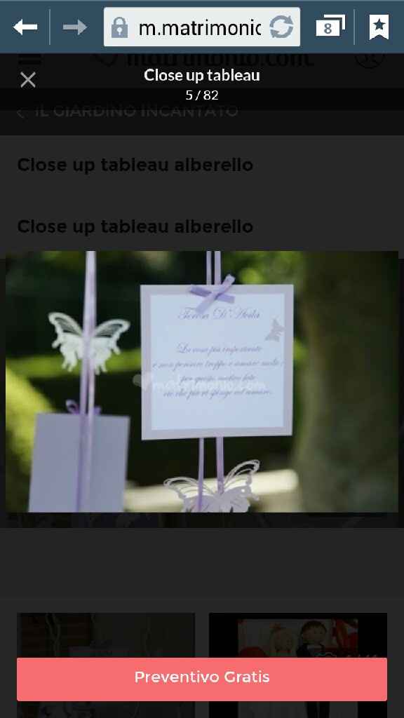 Scelta tableau mariage - 2