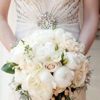 Bouquet di peonie pastello