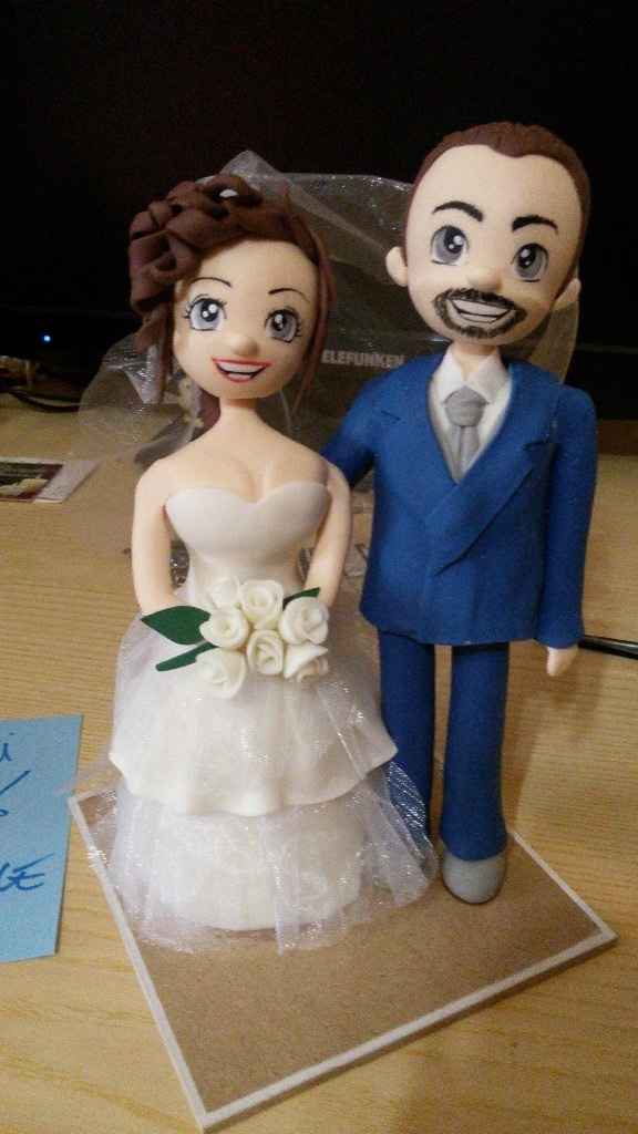 il ns cake topper (grazie a Jenny Zanella)