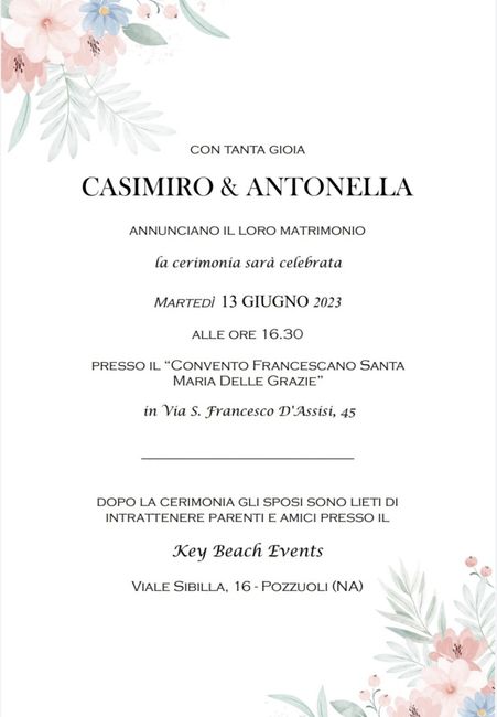 Partecipazioni per il mio matrimonio 5