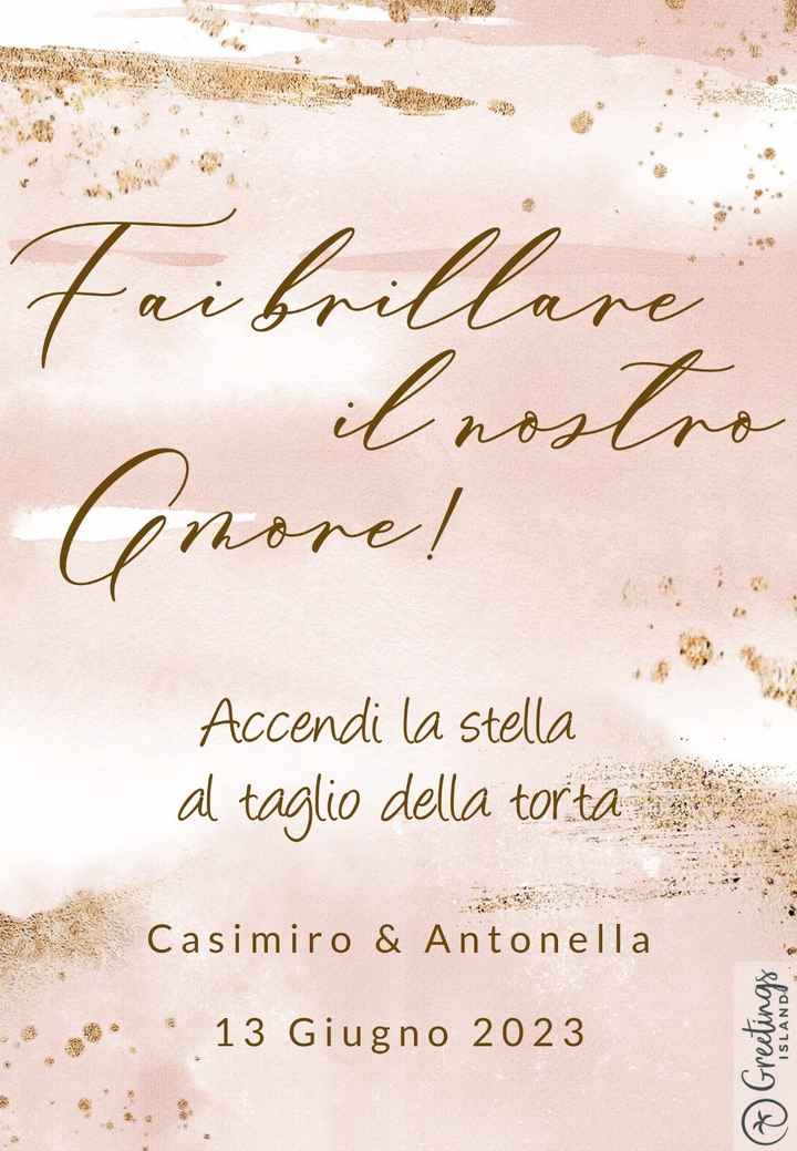 Stelline al taglio della torta - 3