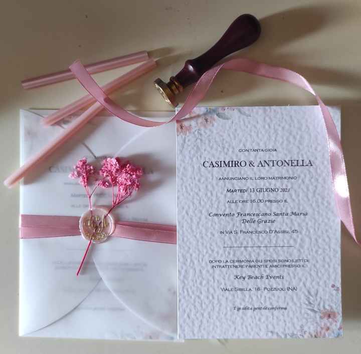 Partecipazioni 👰🏼‍♀️❤️ - 1