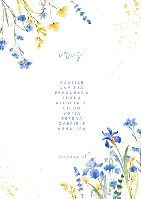 Tableau de mariage 11