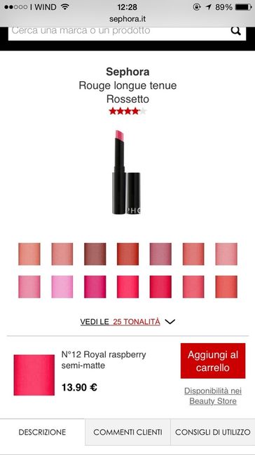 Aiuto :  rossetto no trasfert - 1