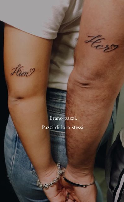 Vi fareste mai un tatuaggio uguale? - 1