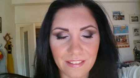 La mia prima prova trucco... - 2